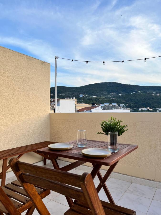 Apartmán Plateia Sea View Loft Samos Town Exteriér fotografie
